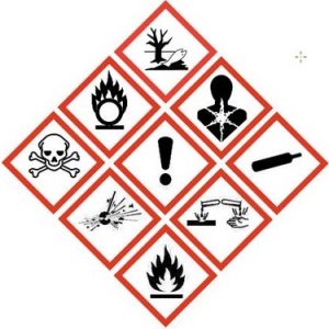gevaarlijke stoffen pictogrammen